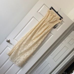 TRIXXI MAXI LACE DRESS